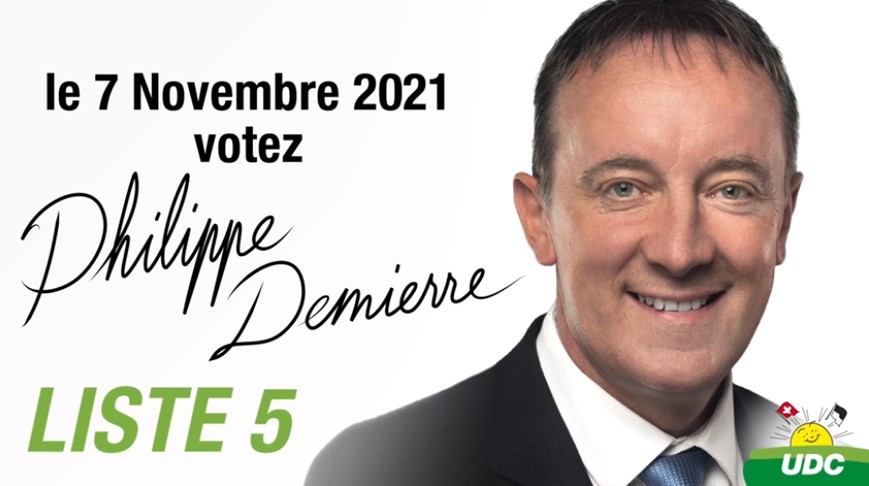 Philippe Demierre, candidat au Conseil d&rsquo;Etat